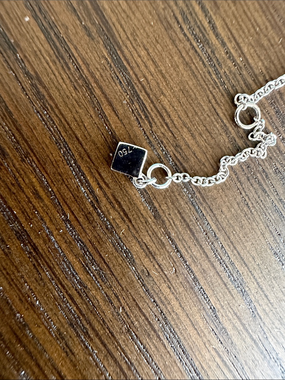 Maison Birks 18K White Gold Diamond Necklace - Picture 12 of 17